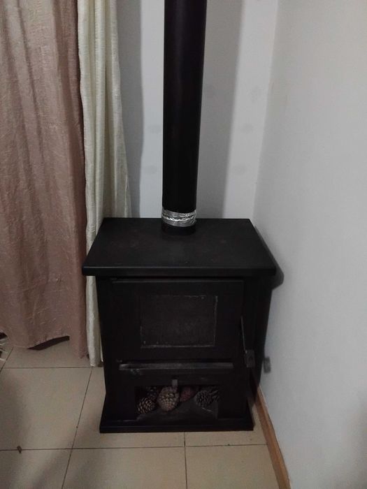 Salamandra a lenha como nova