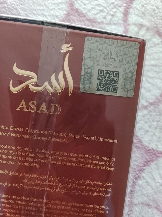 Asad perfume masculino
