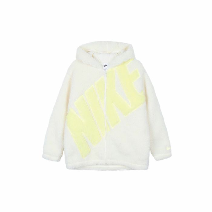 Куртка Nike, тедді, Sportswear Logo Sherpa Jacket