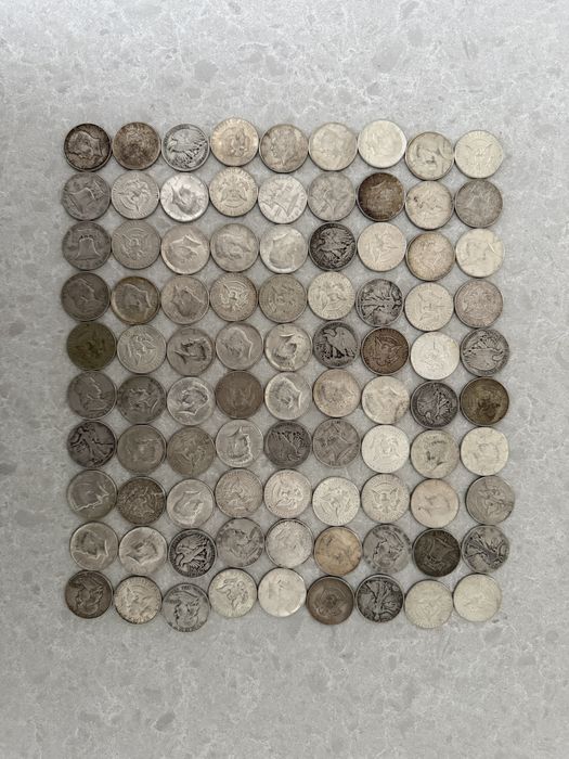 Monety Half Dollar 0.900 AG