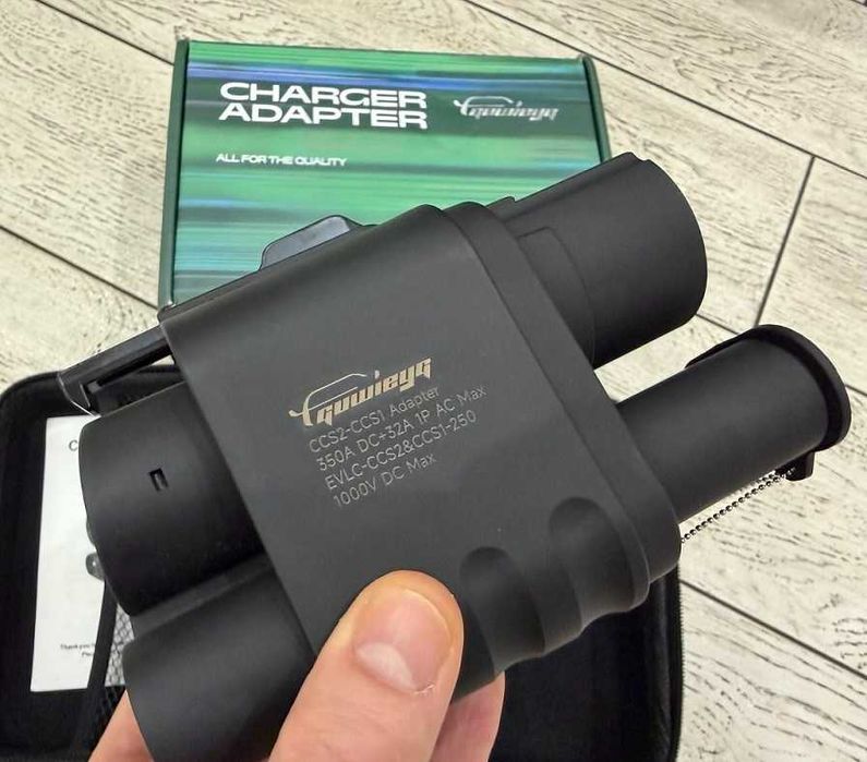 Aдаптер GUWIEYG - CCS2 combo на CCS1 combo - DC 250 KW - ОРИГИНАЛ