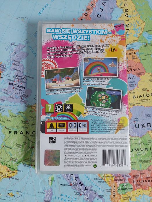 Gra sony psp Little Big planet PL