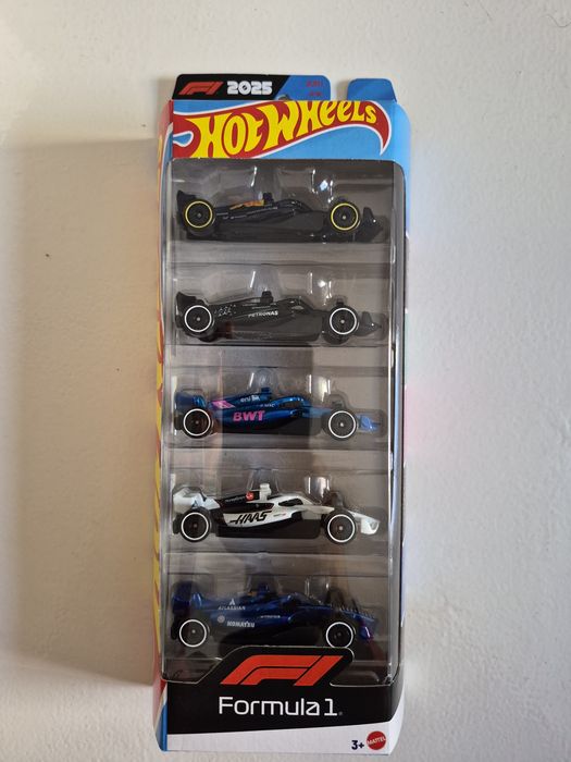 Formula 1 2025 Pack 5x Hot Wheels 2026