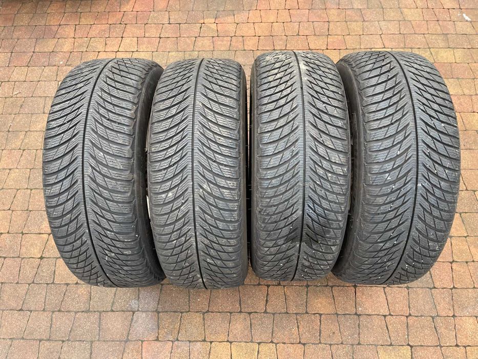 4020. Opony zimowe 205/55/17 Michelin Pilot Alpin 5 2024r 7mm 4szt