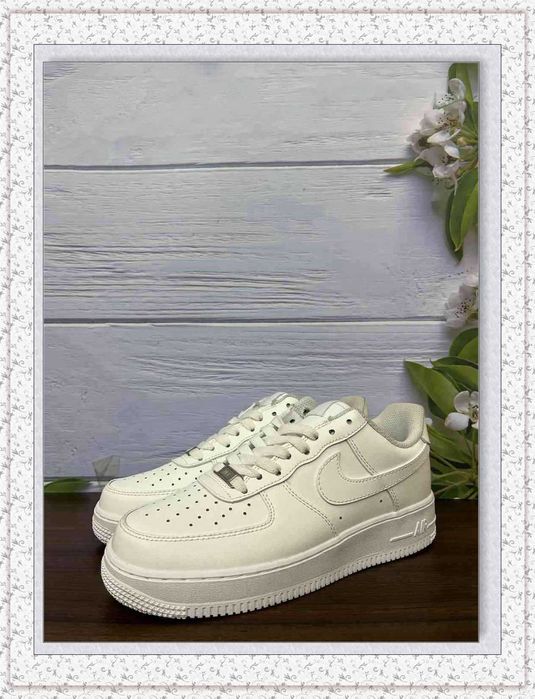 Ténis casual Nike Air Force 1 com atacadores, tamanho 39