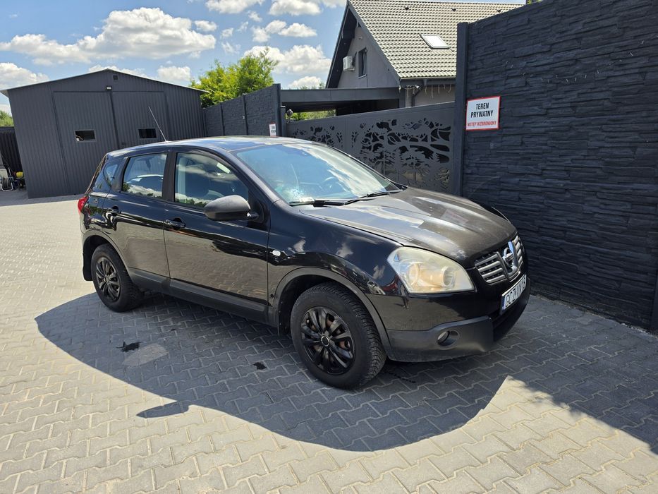 Nissan Qashqai 2008r 2.0Diesel Czarny z Panoramą Zadbany