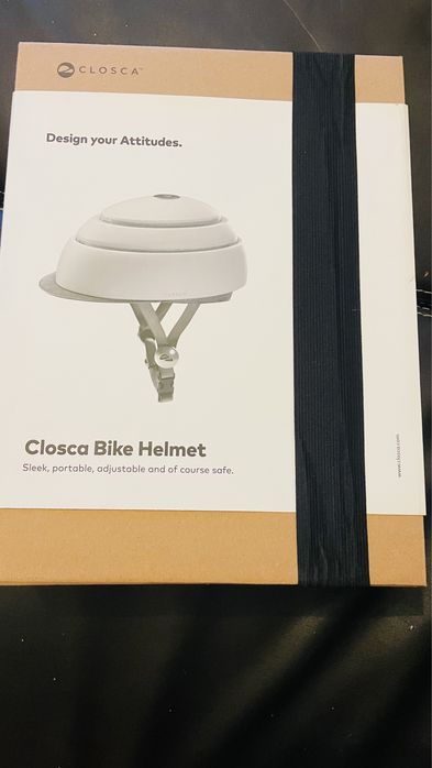 Capacete closca fuga white L