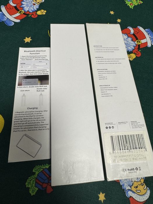 Rysik Tech-Protect Digital Stylus Pen 2. Gen. for Apple iPad White