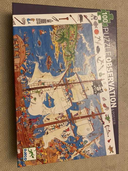 Puzzle Djeco 100 peças