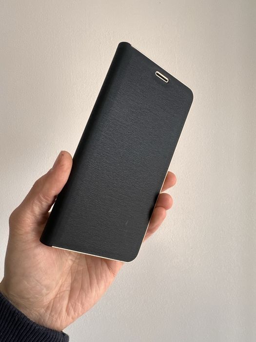 Etui z klapką zamykane czarne do SAMSUNG GALAXY A57