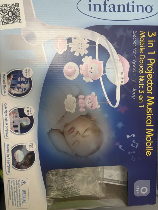 Мобіль в ліжечко 3в 1