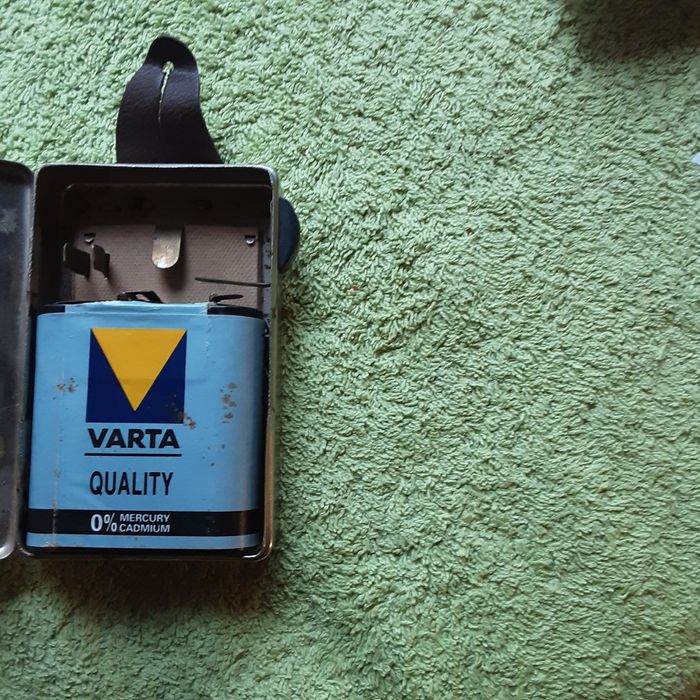 Нагрудный винтажный фонарик времен ссср