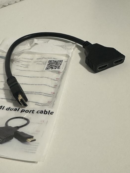 Adaptador Gembird Passive HDMI Dual Port