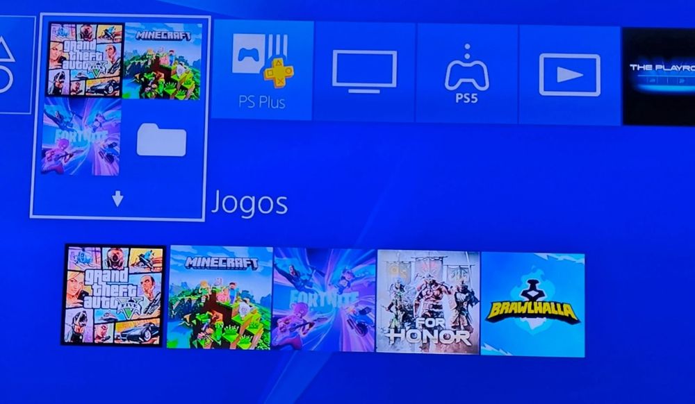 PS4 / PlayStation 4 • Recondicionada + Jailbreak + Jogos