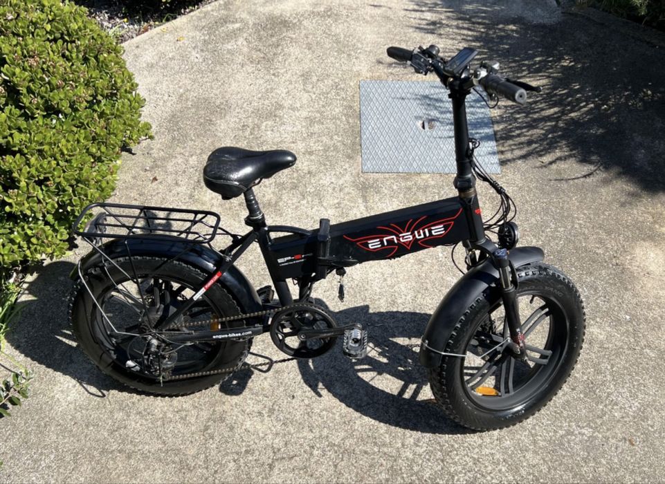 Bicicleta Elétrica ENGWE EP-2 – Muito bem estimada + extras