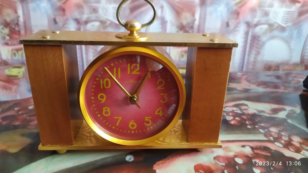 Часы каминные механические 