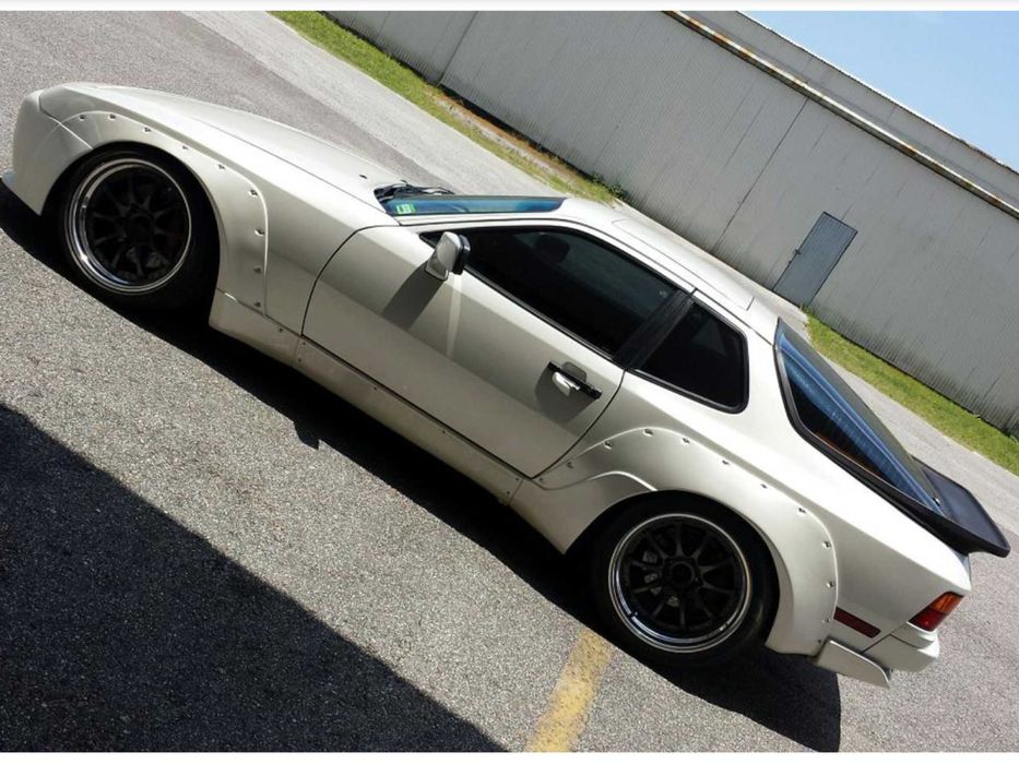 Porsche 944 Guarda Lamas + Embaladeiras