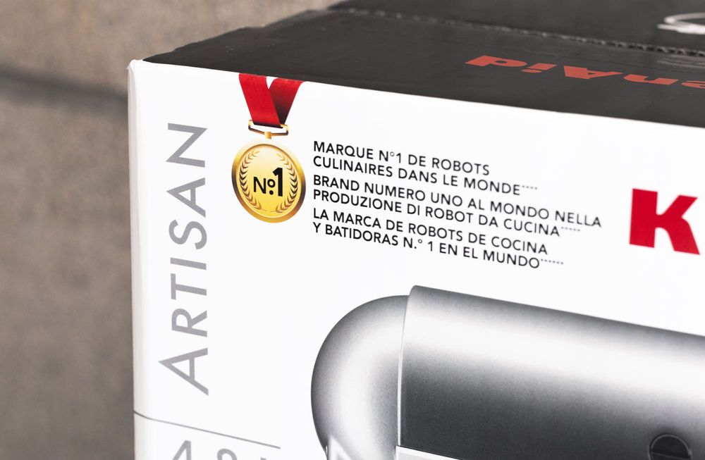 Batedeira Profissional KitchenAid Artisan 4.8L (NOVA/SELADA)