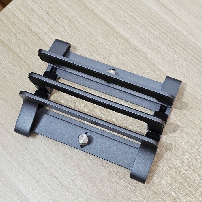 Suporte Vertical Ajustável 2 Slots Alumínio