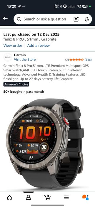 Garmin fenix 8 pro 51 mm Amoled