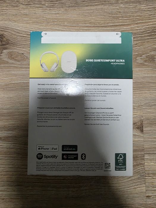 Słuchawki Bose QuietComfort Ultra – Nowe, Okazja!