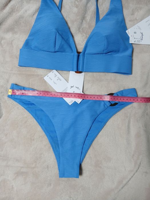Niebieski strój kąpielowy Triumph 38B 75B summer dune p