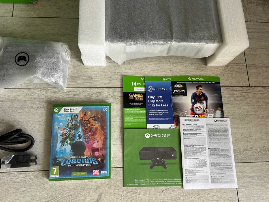 Microsoft Xbox One 500 GB GO Czarny FABRYCZNIE NOWA KONSOLA !