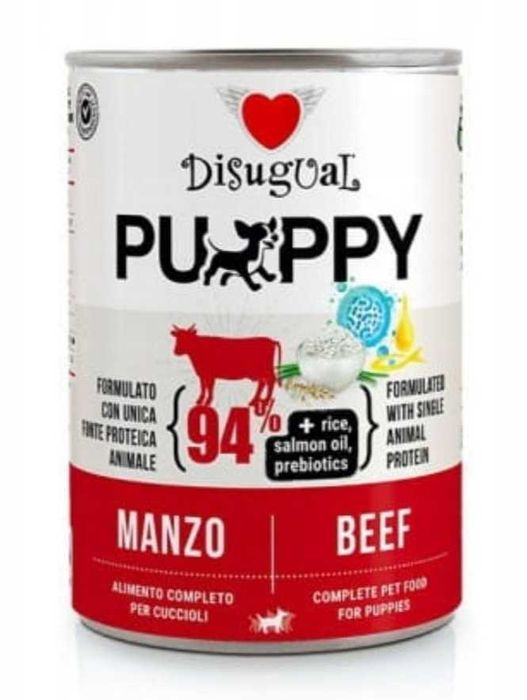 Disugual Puppy 400g WOŁOWINA