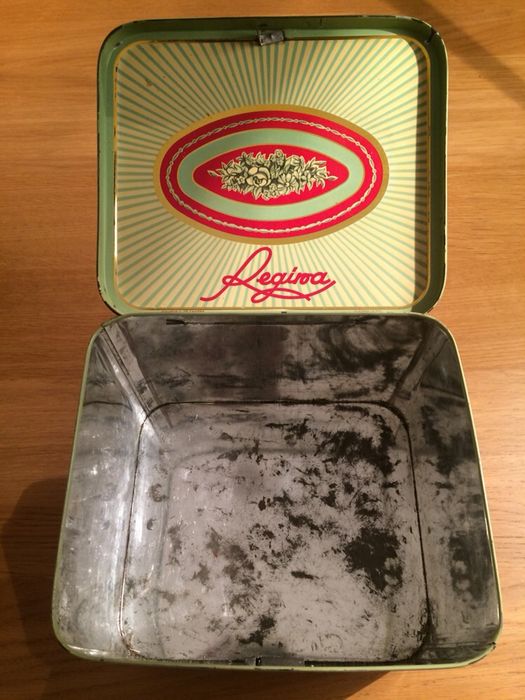 Regina Tin Box (Rare Item)