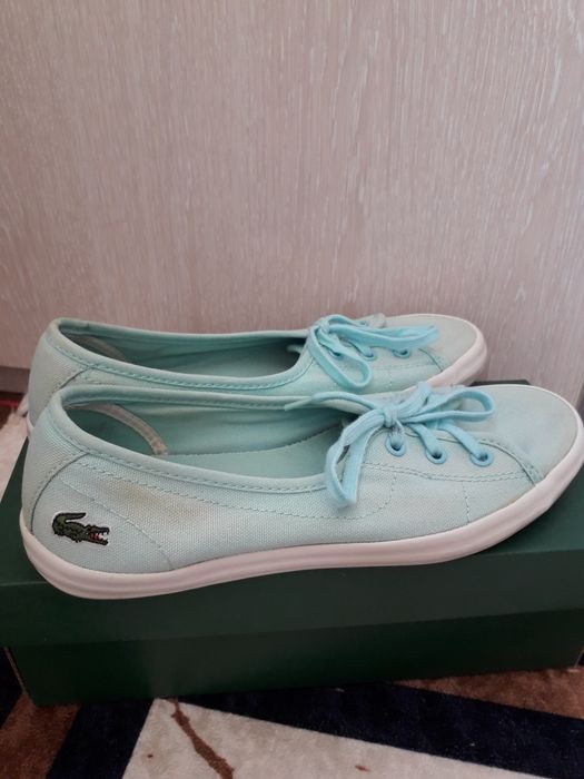 Кеди, мокасины Lacoste размер 37