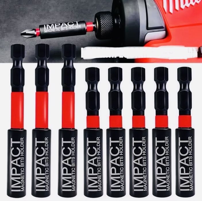 Імпакт ударний магнітний наконечник гайковерта шурупаверта 1/4 усилени