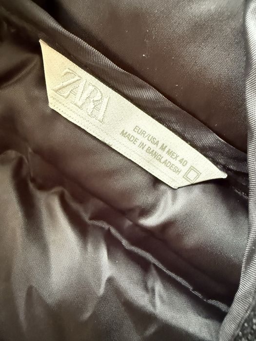 Чоловіча стьобана куртка вотерпруф zara M