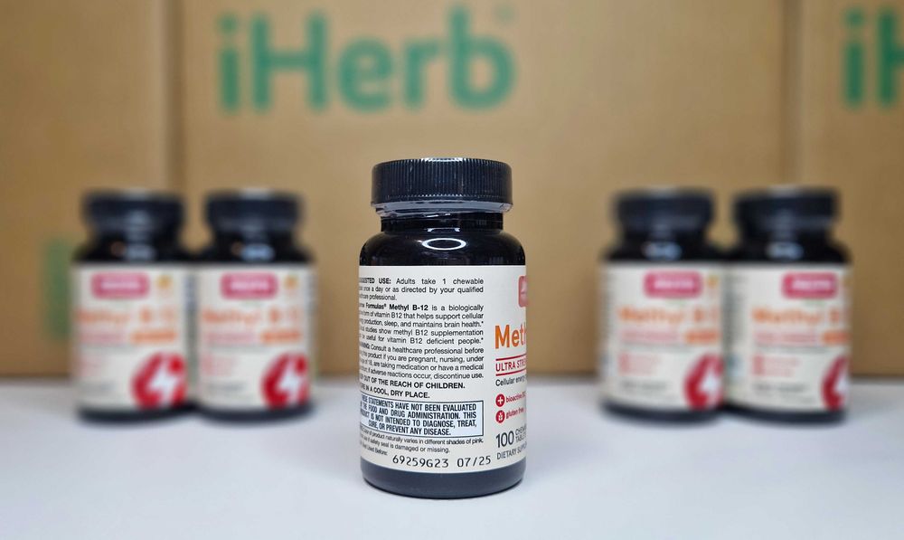 Jarrow Formulas Methyl B-12, вітамін B-12 метилкобаламін, 100 таблеток