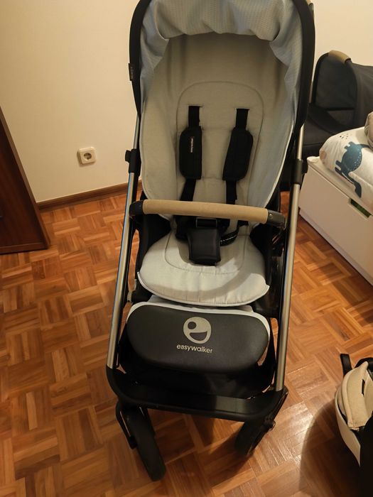 Trio bebé easywalker (cadeirinha e alcofa) e ovo BeSafe