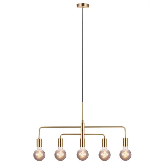 Candeeiro de teto Nordlux modelo GLOOM dourado