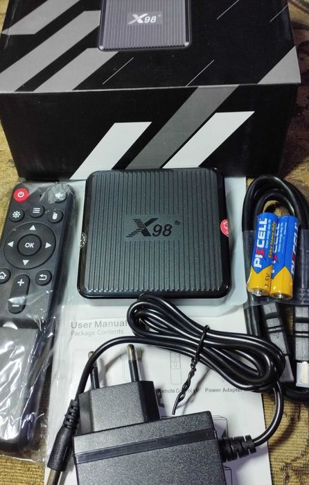 Смарт Бокс ТВ приставка Android 11 Smart BOX X98Q