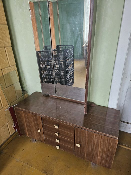 Komoda toaletka z PRL