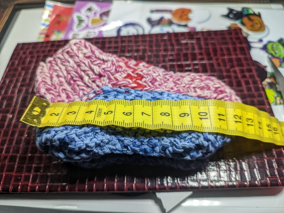 Детские вязаные носки