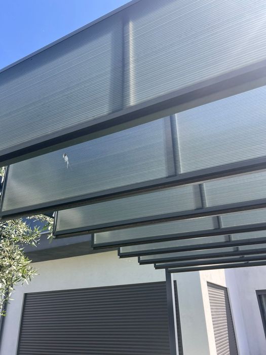 Pérgola de alumínio