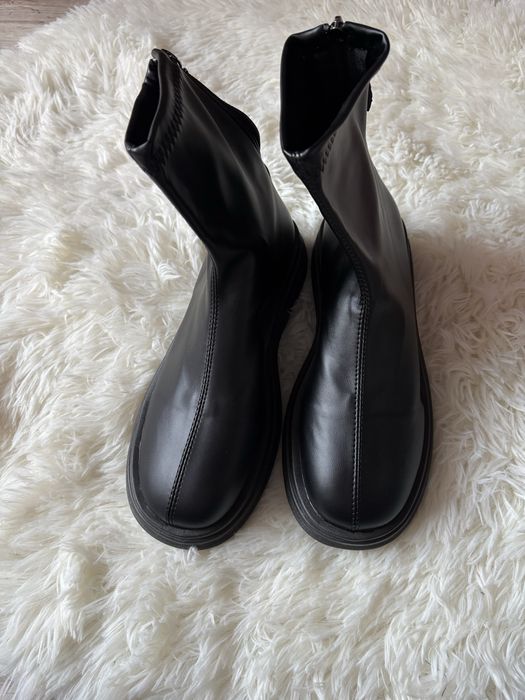 Черевики чорні жіночі під Zara,черевики жіночі осінні чорні