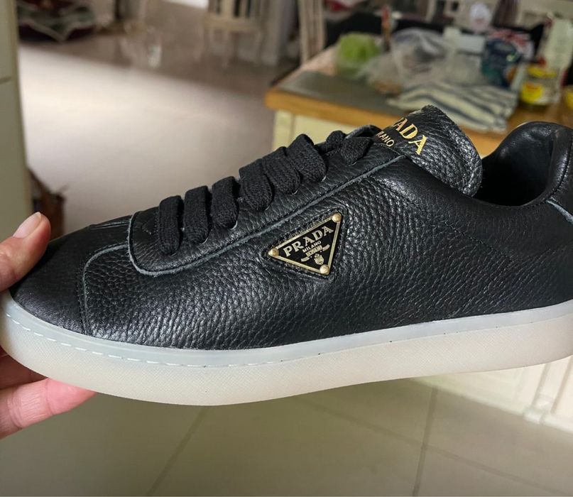 adidasy sneakersy prada skóra naturalna