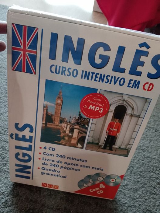Curso intensivo de inglês com CD