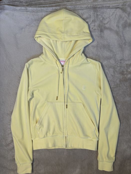 Лимонне зіп худі Juicy Couture