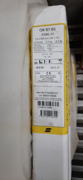 Elektrody Esab 67.60