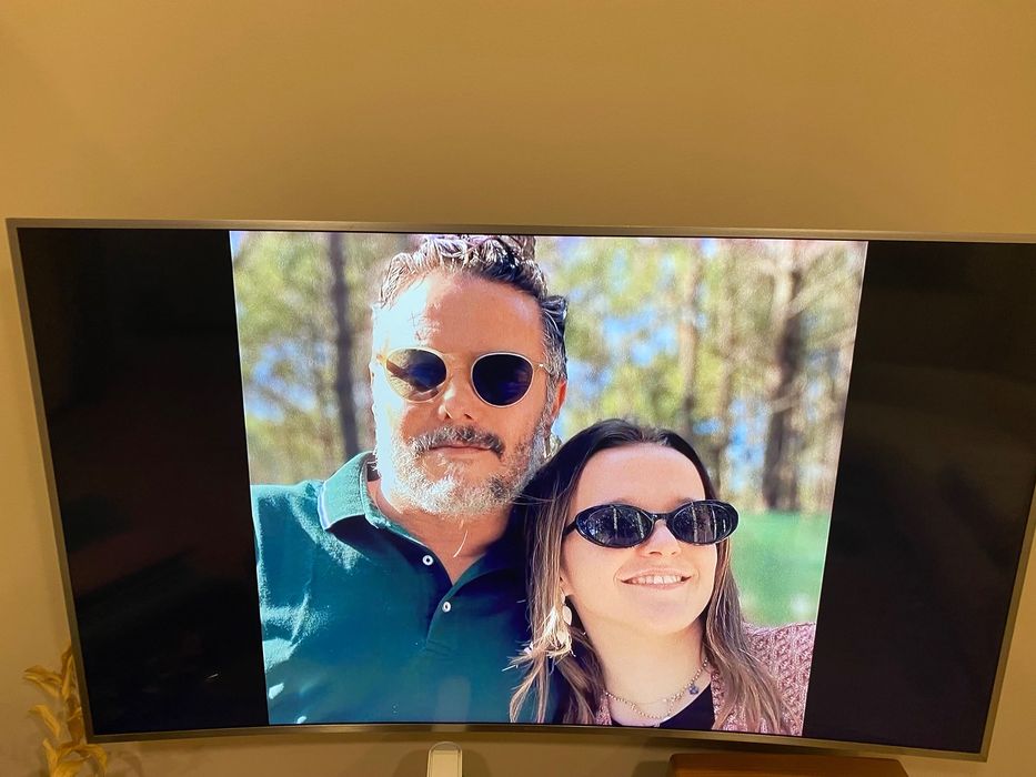 LCD Samsung curvo 55 polegadas