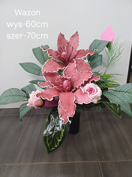 Zestawy kwiatowe,stroiki sztuczne