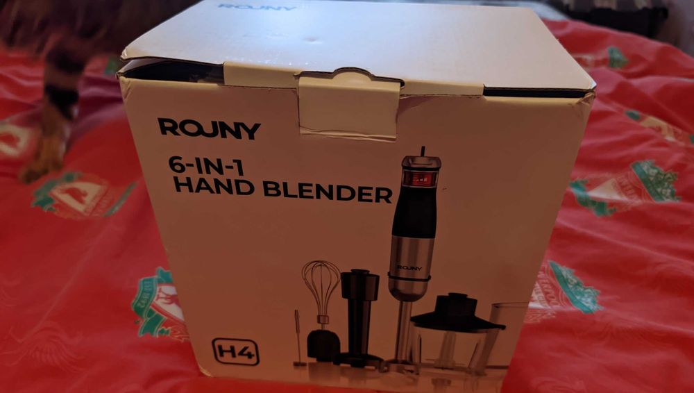 Погружний блендер ROUNY 1500w 6 in 1