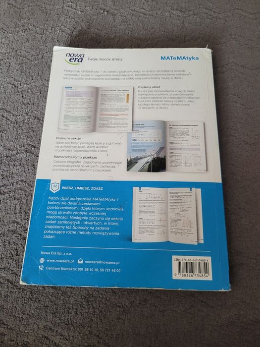 Matematyka 1 zakres podstawowy.
