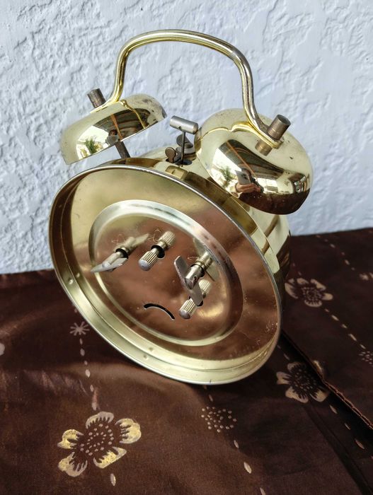 Zegar Budzik Kolekcjonerski marki Hoffner PRL