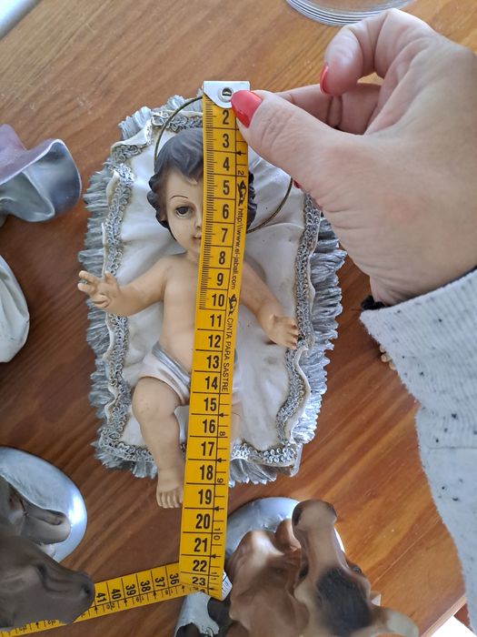 Presépio peças grandes pintado à mão